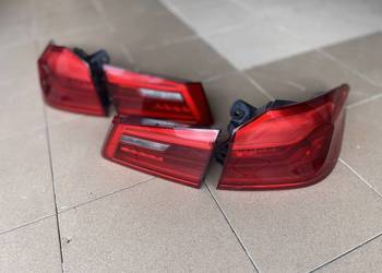 BMW 5 g30 lampy tylne led kpl 4 szt OKAZJA ORYGINAŁ