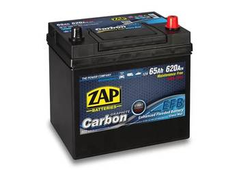 Akumulator ZAP CARBON EFB START&STOP 65Ah 620A Japan P+