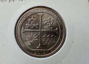 Stare monety 1/4 dolar 2019 P San Antonio USA Stare monety 1/4 dolar 2019 P San Antonio USA