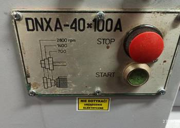 tokarka gomad po remoncie lignum  typ DNXA-40x 100 A
