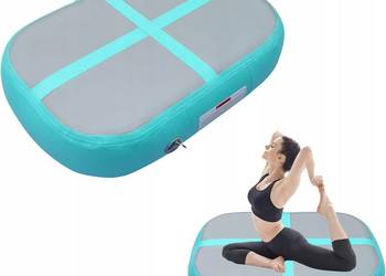 PPXIA Air Roll Nadmuchiwany Walec Powietrzny do Gimnastyki z Pompką Używana