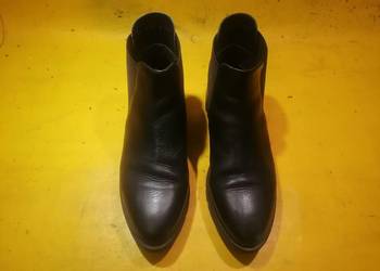 botki Gino Rossi damskie czarne używane 39 model Pavia