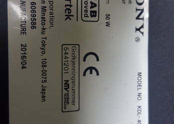 Sony KDL40R450 C zbita matryca