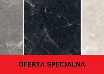 gres 119,8/119,8 shinestone black grey white mat gat.1 tubądzin