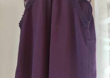 Ciemnofioletowa bluzka Vero Moda