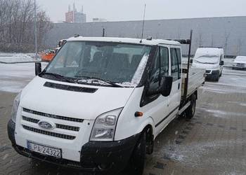 Ford Transit doka 6osob + skrzynia 2013r klima Hak nowe opony nowe oleje