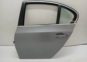 DRZWI LEWE TYLNE BMW E60 A08/7 SILBERGRAU