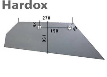 Lemiesz 300ha! HARDOX 1903946/P części do pługa LANDSBERG