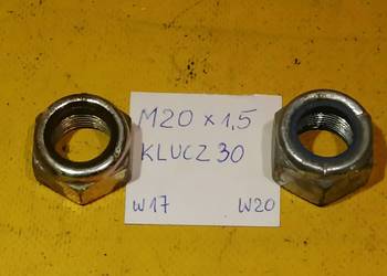nakrętka półosi M20x1.5 klucz 30mm.Renault-do wielu modeli