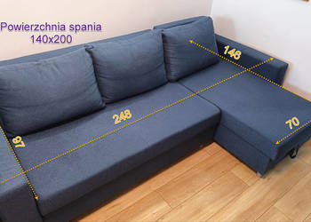 Narożnik w stanie dobry+