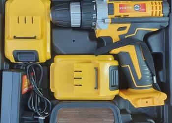 159 zł   Wkrętarko wiertarka akumulatorowa Meister