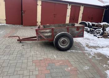 Przyczepa przyczepka jednoosiówka