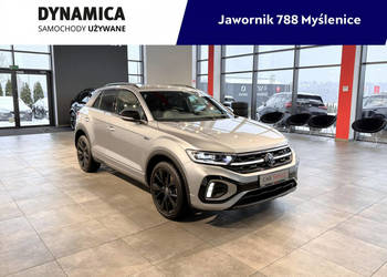 Volkswagen T-Roc VAT 23% R-Line 1.5TSI 150KM DSG 2022 r., salon PL, I właś…