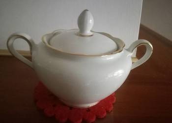 Piękna cukiernica. Stara porcelana Schirnding