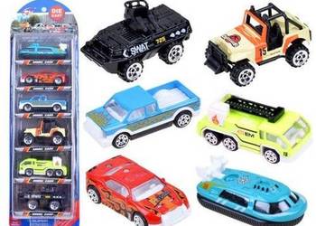 autka metalowe 6szt mix ZA3505 MIX