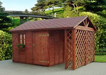 Drewutnia Mroczek 3x4,5m 2spadowy domek gospodarczy ogrodowy