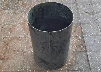 Rura stalowa 400 x 3 mm - walec przepust zbiornik grill kominek koza