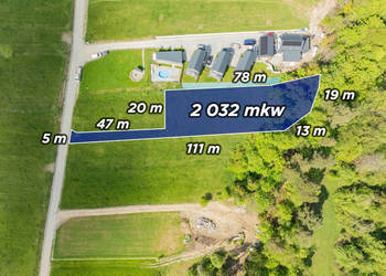 Działka budowlana 2032m2 – RABKA-ZDRÓJ - Słone