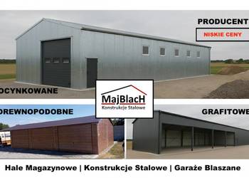 Konstrukcja Stalowa | Magazyn | Hala Stalowa | Garaż Blaszany  - Maj-Blach