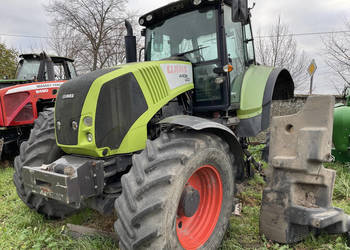 Claas Axion 810 - części - tylny TUZ - ramiona belki wieszaki siłownik