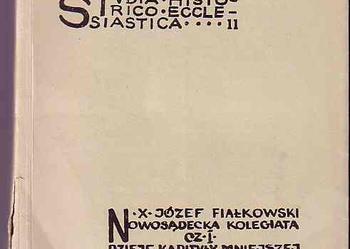 (22) NOWOSĄDECKA KOLEGIATA - DZIEJE KAPITUŁY MNIEJSZEJ 1448 - 1791