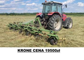 przetrząsarka przewracarka zgrabiarka krone KW 6.72    6 gwiazdowa 7,2m