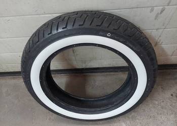 Opona harley davidson 130/90-16 biały pasek dunlop 67H