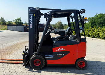 wózek widłowy elektryczny LINDE E25H Triplex 4.90m przesuw pozycjoner