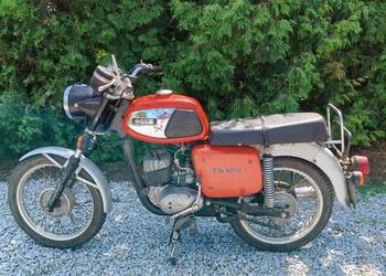 MZ TS 125 motocykl z dokumentami