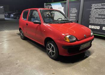 Fiat Seicento 0,9 Benzyna+LPG 2002r Szyberdach 2komp Kół