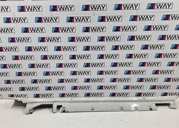 BMW 1 F40 LISTWA PROGOWA PRAWA PRÓG PRAWY KOLOR A300 ALPINWEISS