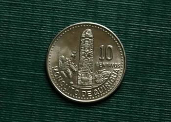 GWATEMALA - 10 centavo, 1988r