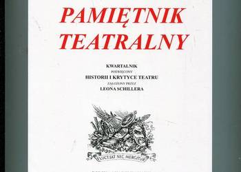 Pamiętnik Teatralny Rok LXIV zeszyt 1