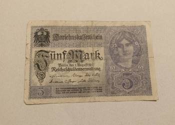 Niemcy 5 Marek 1917 rok