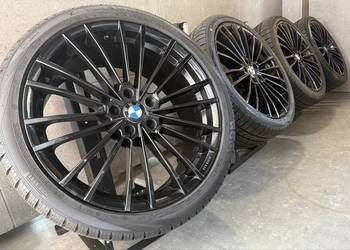 ZIMA 21 cali BMW X5 f15 X6 f16 xDrive felgi koła komplet z oponami Pirelli