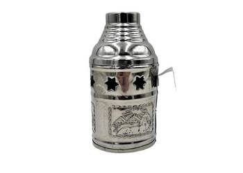 Komin Wiatrochron do Fajki Wodnej Shishy | M03 Silver Rozm. S
