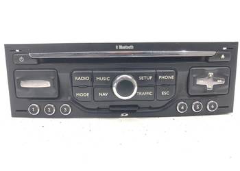RADIO CITROEN C4 PICASSO I 96737708XT 06-13 ODTWARZACZ MULTIMEDIA, STE