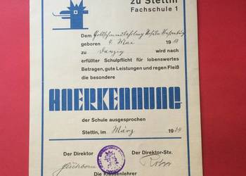 ( 581 ) Dokument niemiecki