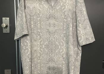 Mango sukienka modny wzór ornament hit blog roz.42