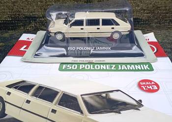 POLONEZ JAMNIK Deagostini Legendy FSO model 1/43 Kultowe auta PRL kolekcja