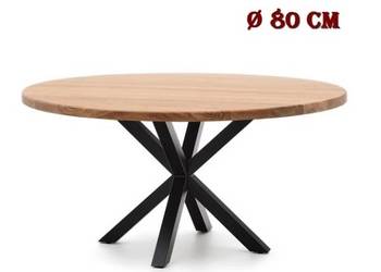 stolik kawowy okrągły 80 cm