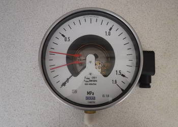 WIKA 212.20.160 Cont 821.22 Pressure Gauge 0-16bar 0-1,6 MPa
