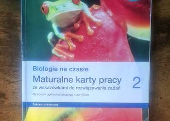 Biologia na czasie 2. Maturalne Karty pracy Nowa Era | Zakres Rozszerzony