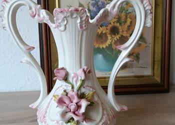 Capodimonte wazon ceramiczny