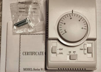 3-stopniowy regulator temperatury i obrotów wentylatora WSK-