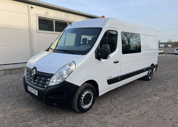 Renault Master L3H2 Brygadówka 7-Osób Klima Kamera Super Stan
