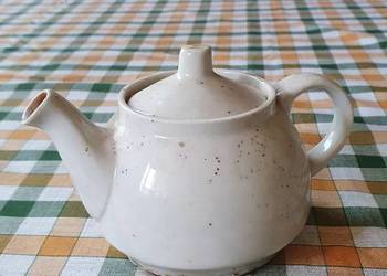 Zaparzacz dzbanek imbryk do herbaty porcelanowy Bogucice