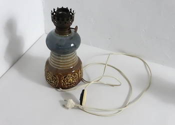 Unikatowa Lampa PRL Wałbrzych ZEM – Lity MOSIĄDZ – Vintage Design E27