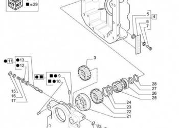New Holland T6010 Pokrywa 87376599