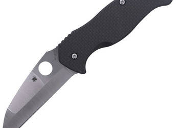 Nóż składany Spyderco Canis Carbon Fiber / G-10 Laminate Plain (C248CFP)